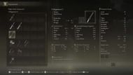 Another example of a weapon's stat page with Attack Power and Attribute Scaling (Image via FromSoftware Inc.)
